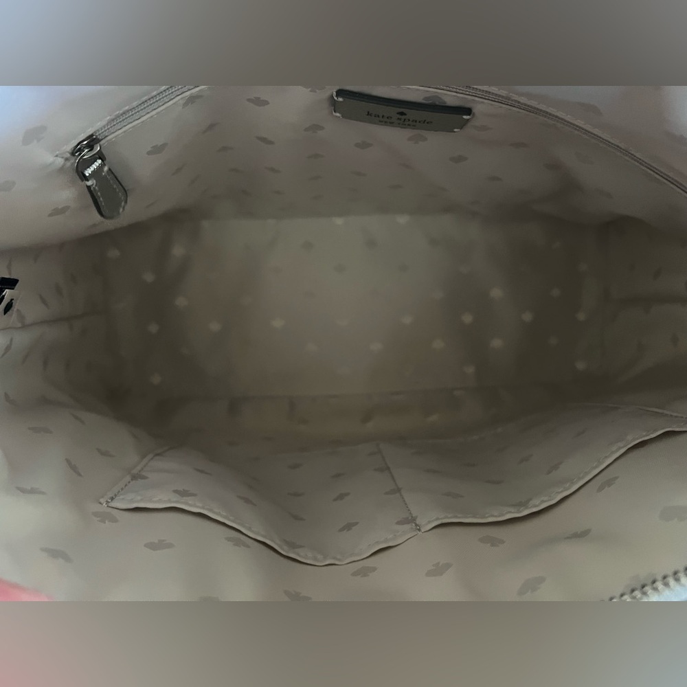 Kate Spade Glitter Silver Tote Bag - Picture 7 of 12